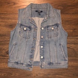 Denim vest